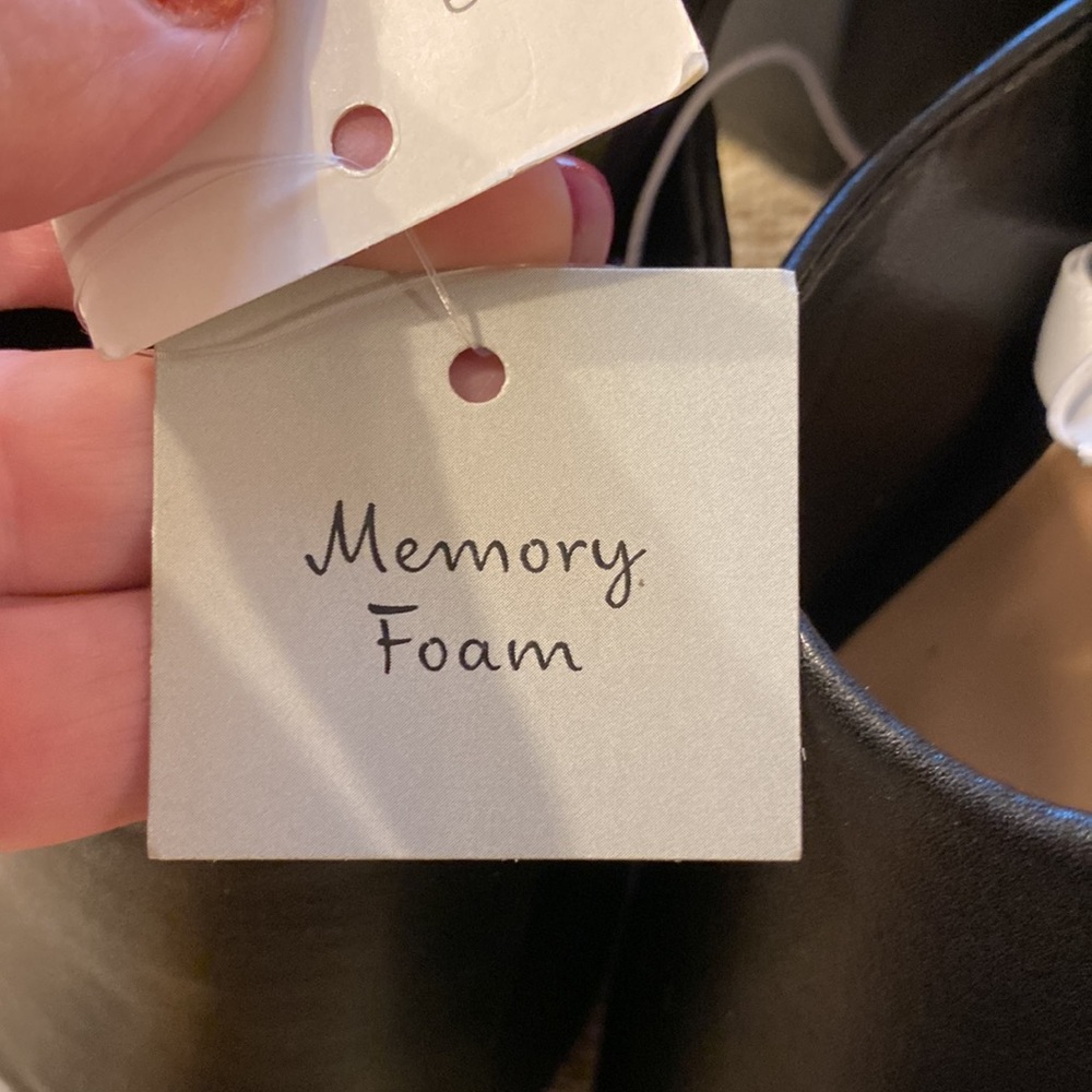 Black Vira Heels - A New Day - 4” block heel, open square toe, broad upp… - Picture 7 of 11